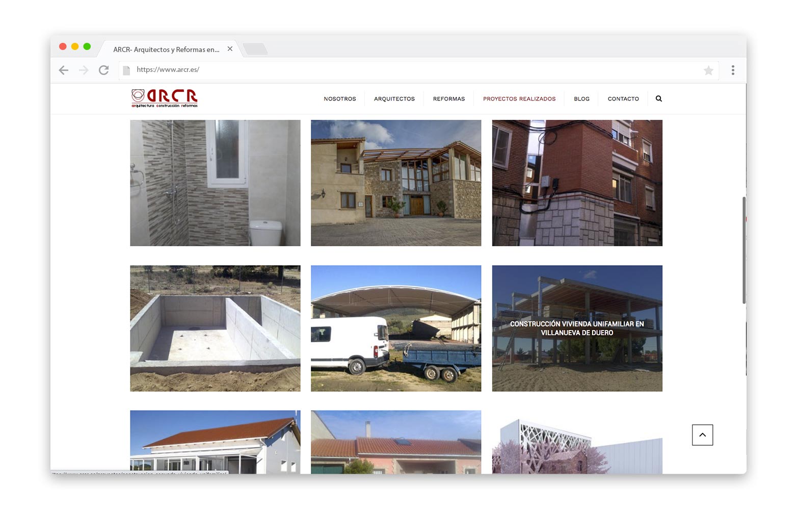 ARCR - Diseño Web - alQuimia Publicidad - Valladolid