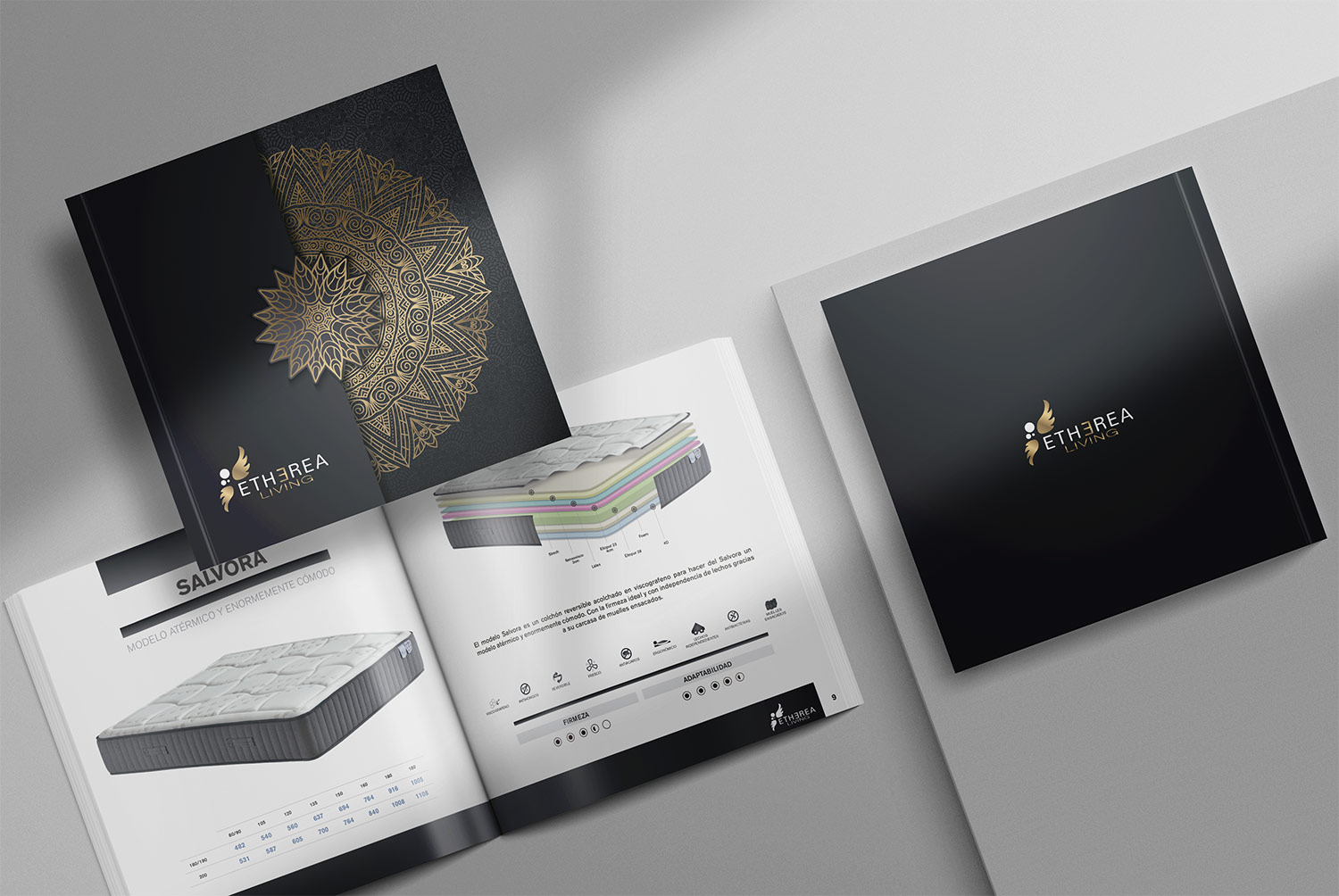 Etherea Living - Diseño Gráfico - alQuimia Publicidad - Valladolid